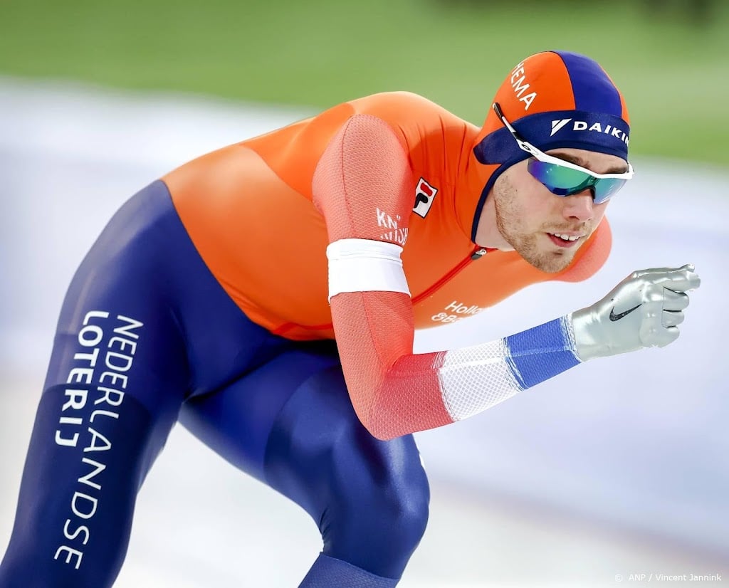 Schaatser Roest neemt afstand van Van der Poel op WK allround