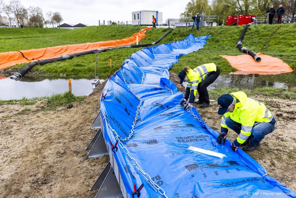 Testen alternatieven voor zandzakken succesvol verlopen