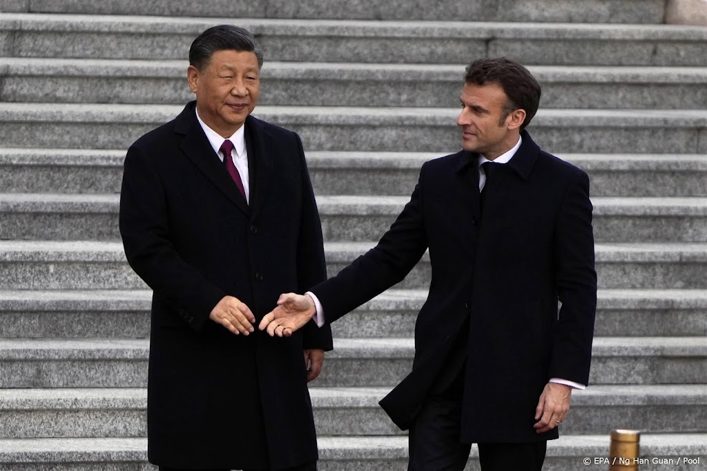Chinese en Franse leiders roepen Rusland en Oekraïne op tot gespr