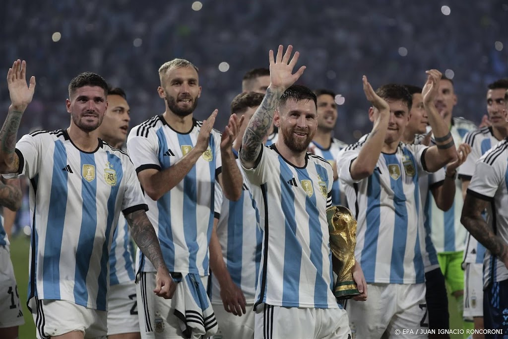 Wereldkampioen Argentinië lost Brazilië af aan kop FIFA-ranking