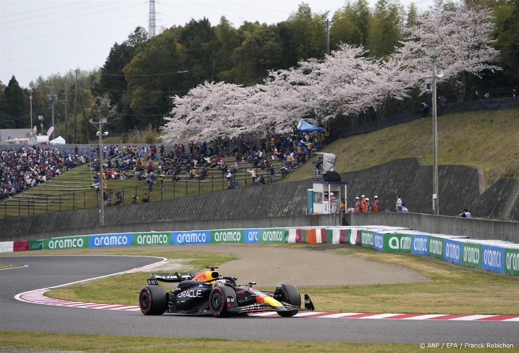 Verstappen pakt in Japan vierde pole op rij in dit seizoen