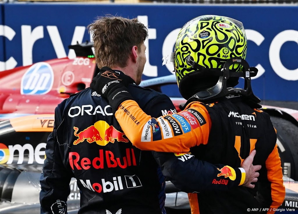 Verstappen is blij voor GP-winnaar Norris in Miami