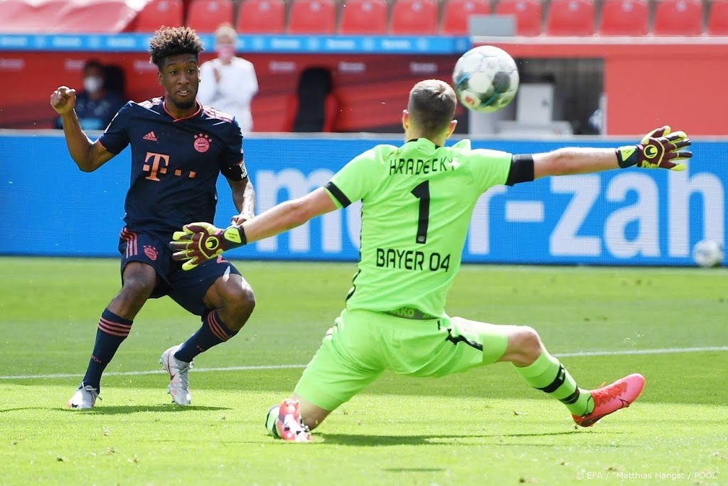 Bayern München ook oppermachtig in Leverkusen