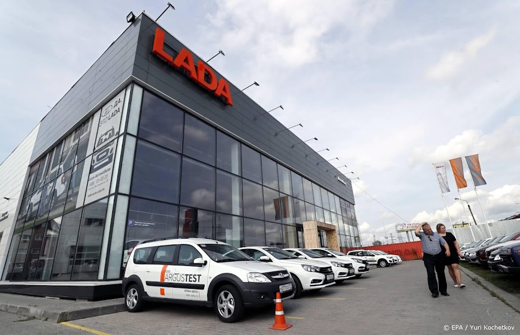 Russische autoverkoop gekelderd door sancties