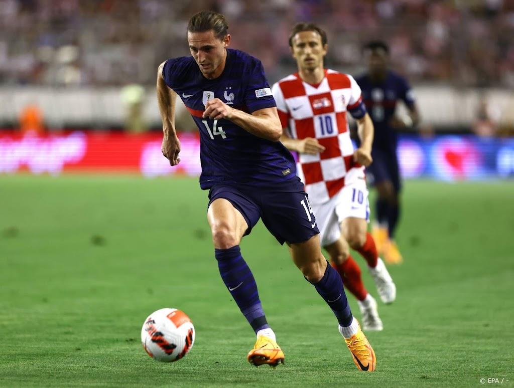 Frankrijk kan in Nations League ook niet winnen van Kroatië