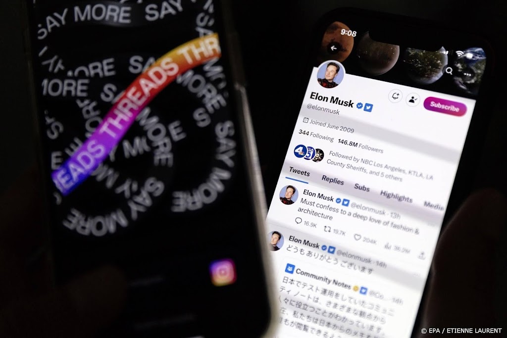 Nieuwssite: Twitter dreigt Meta met juridische stappen om Threads