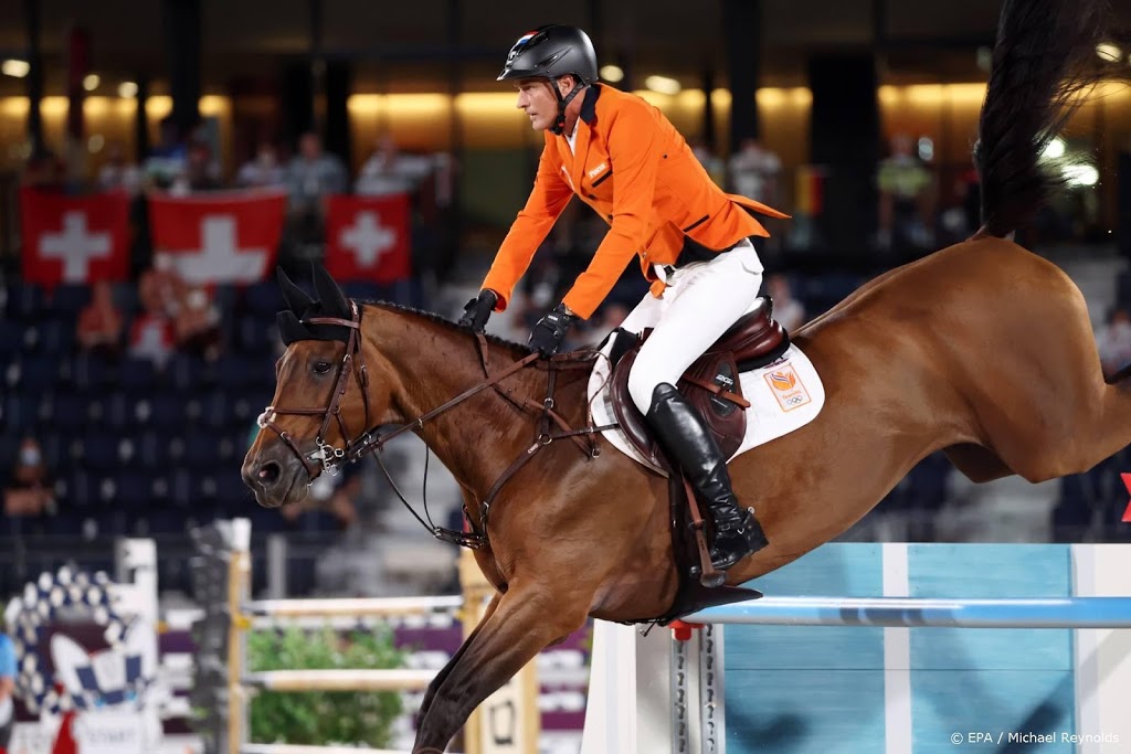 Springruiters met moeite naar finale landenwedstrijd Spelen
