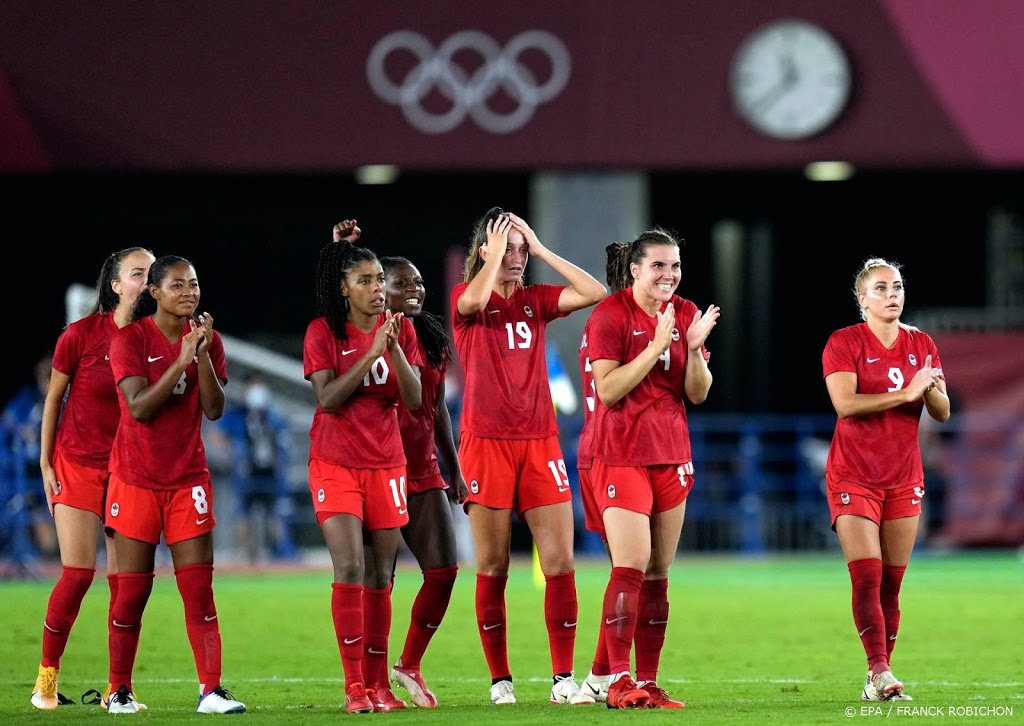 Voetbalsters Canada pakken olympisch goud
