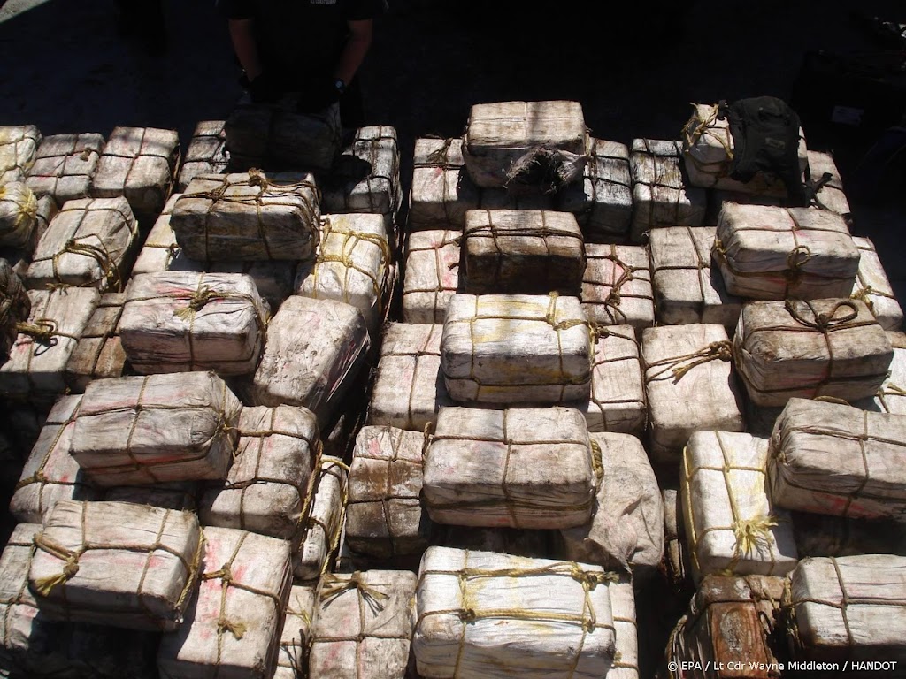 Kustwacht Caribisch gebied onderschept recordhoeveelheid drugs
