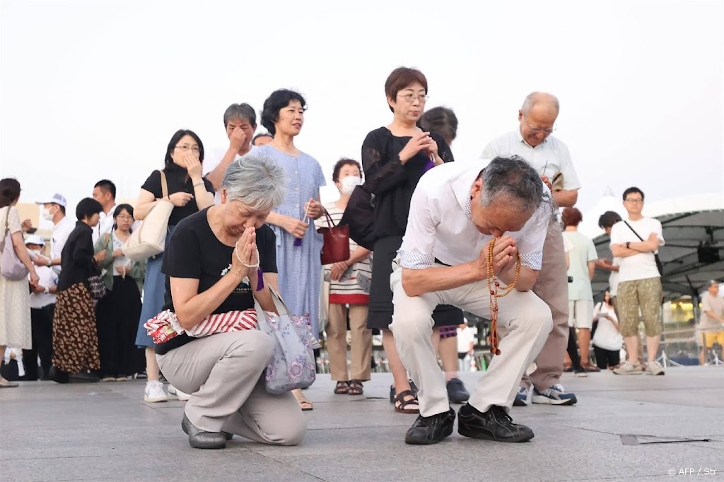 Japan herdenkt slachtoffers van atoombom in Hiroshima