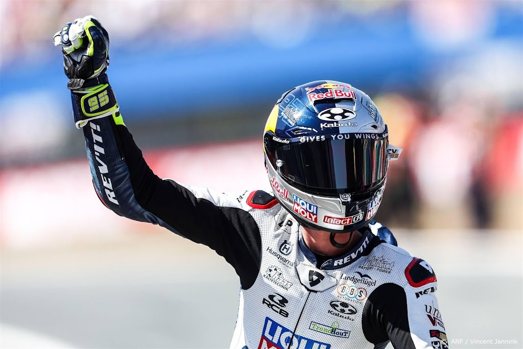 Veijer eindigt als negende na fraaie inhaalrace in Moto3