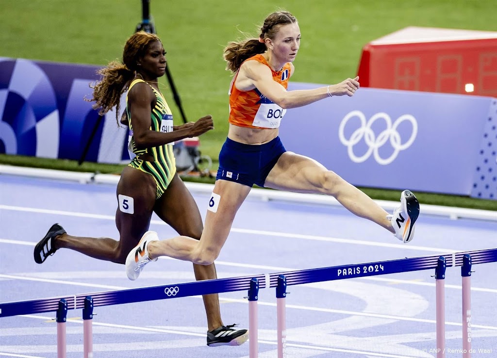 Bol met speels gemak naar olympische finale 400 meter horden