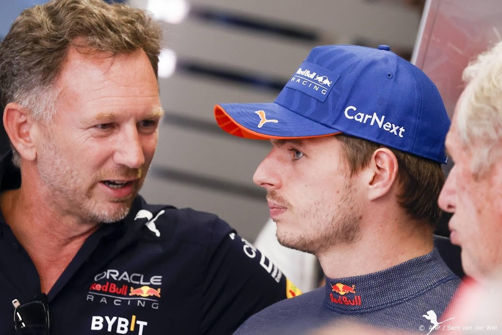 Teambaas Horner denkt niet dat Verstappen titel nog verspeelt