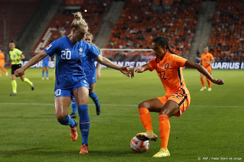 Voetbalsters plaatsen zich in blessuretijd voor WK