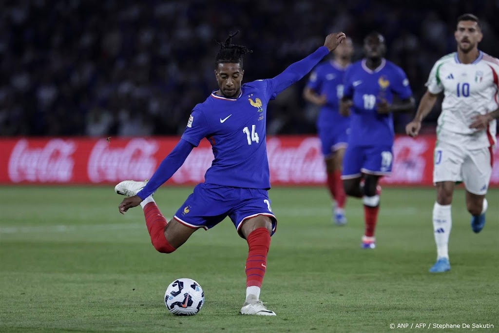 Frankrijk na recordgoal in Nations League onderuit tegen Italië