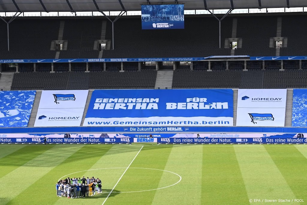Hertha laat ongevaccineerde voetballers zelf coronatests betalen