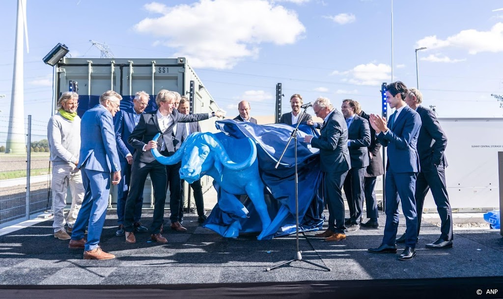 Grootste batterij van Nederland in gebruik genomen