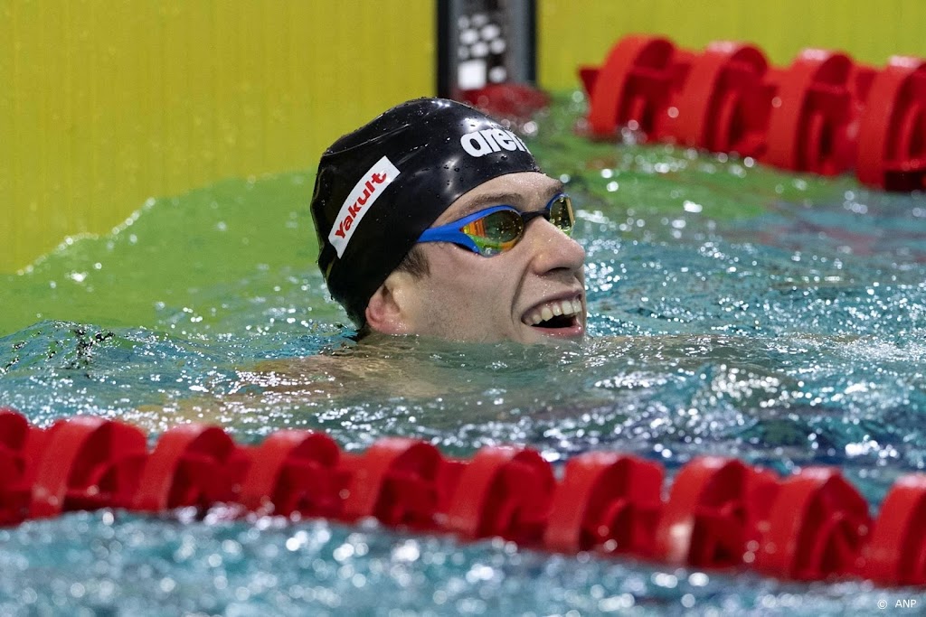 Pijnenburg en De Boer naar halve finales 100 meter vrije slag