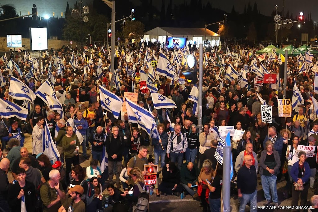 Protesten in Israël tegen ontslag defensieminister