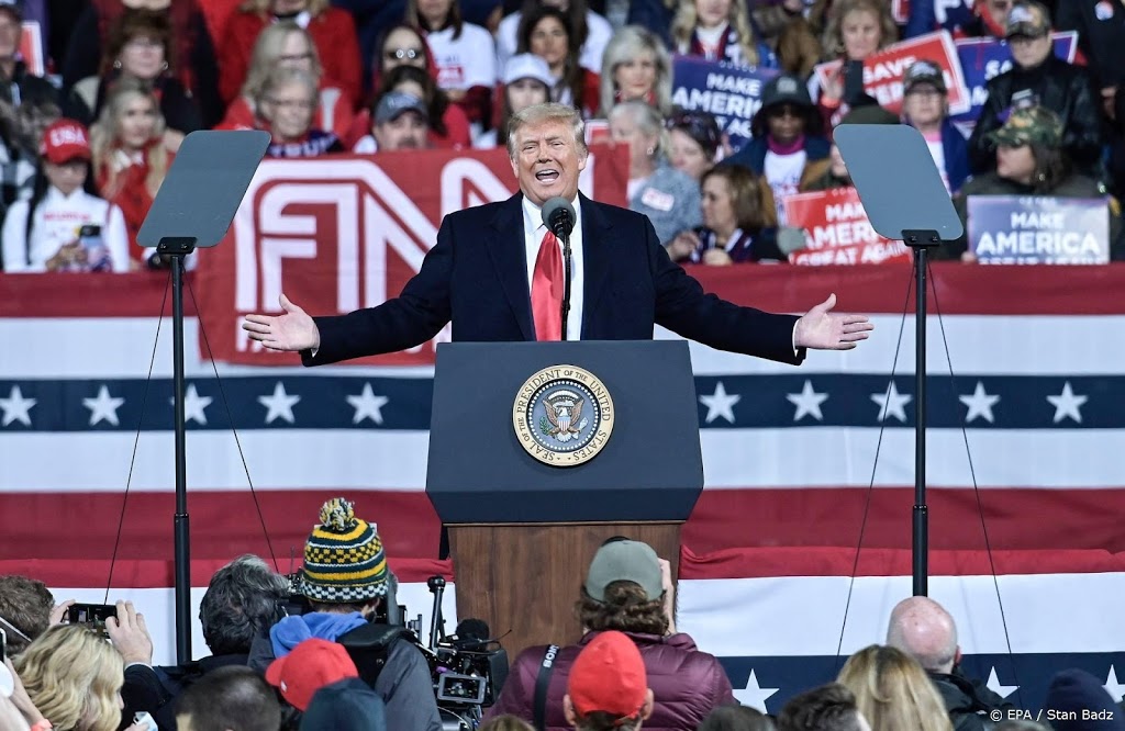 Trump: we zijn deze verkiezing aan het winnen