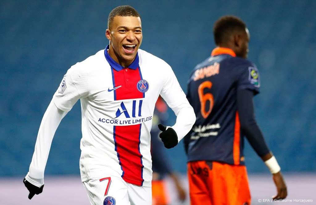 Jubileumtreffer voelt als opluchting voor Mbappé