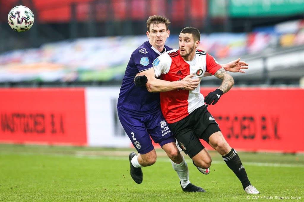 Feyenoord blijft steken op 0-0 tegen Heracles