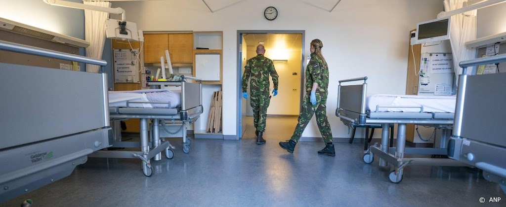 Militairen helpen bij zorg in door corona zwaar getroffen Limburg