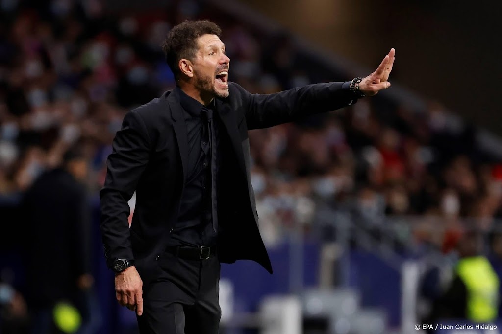 Simeone vol vertrouwen dat Atlético de klus klaart tegen Porto
