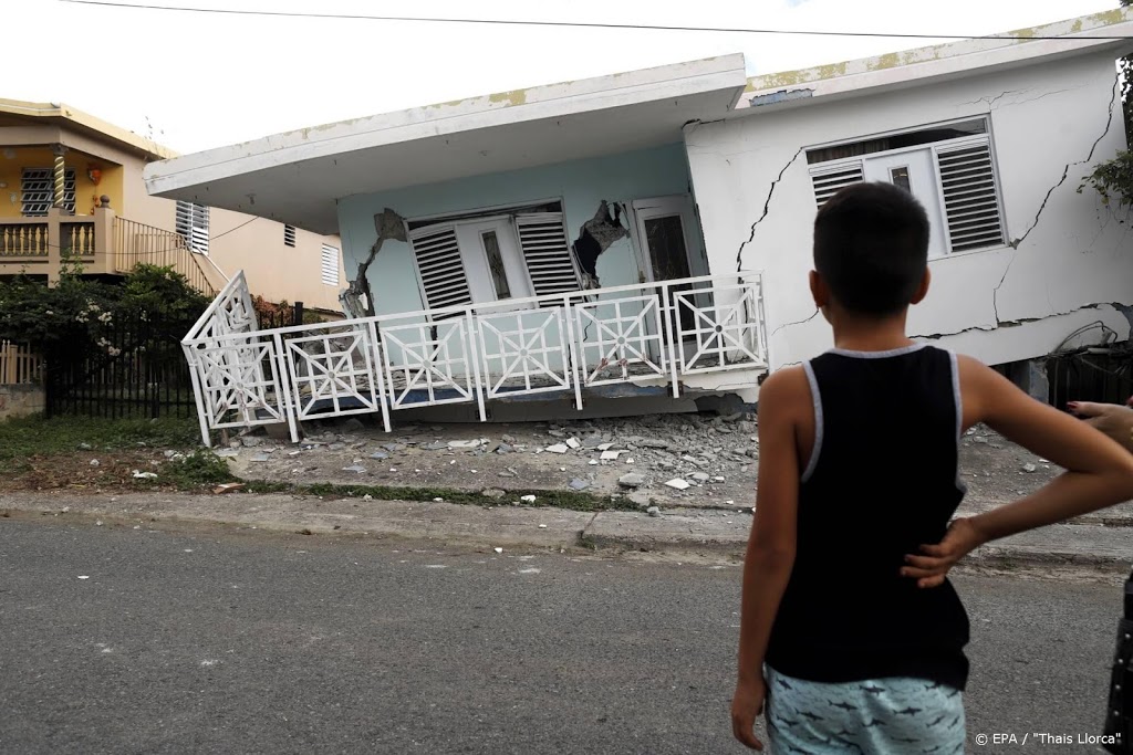 Dode en ravage bij aardbeving Puerto Rico