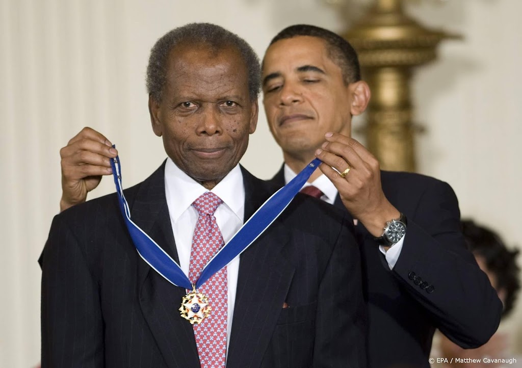 Oscarwinnaar Sidney Poitier (94) overleden