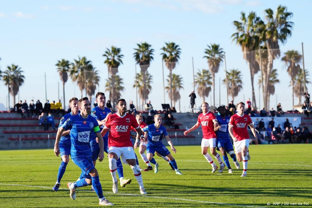 AZ wint op trainingskamp in Spanje nipt van AA Gent