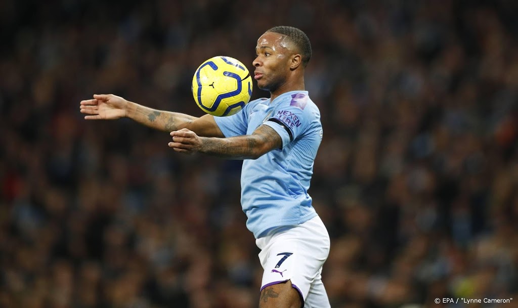 Manchester City voorlopig zonder geblesseerde Sterling