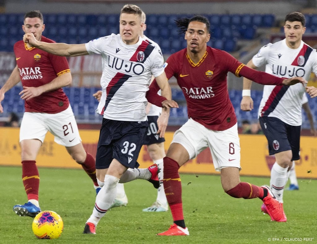 AS Roma verliest thuis van Bologna