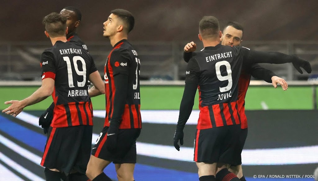 Eintracht Frankfurt vierde na zege op Hoffenheim