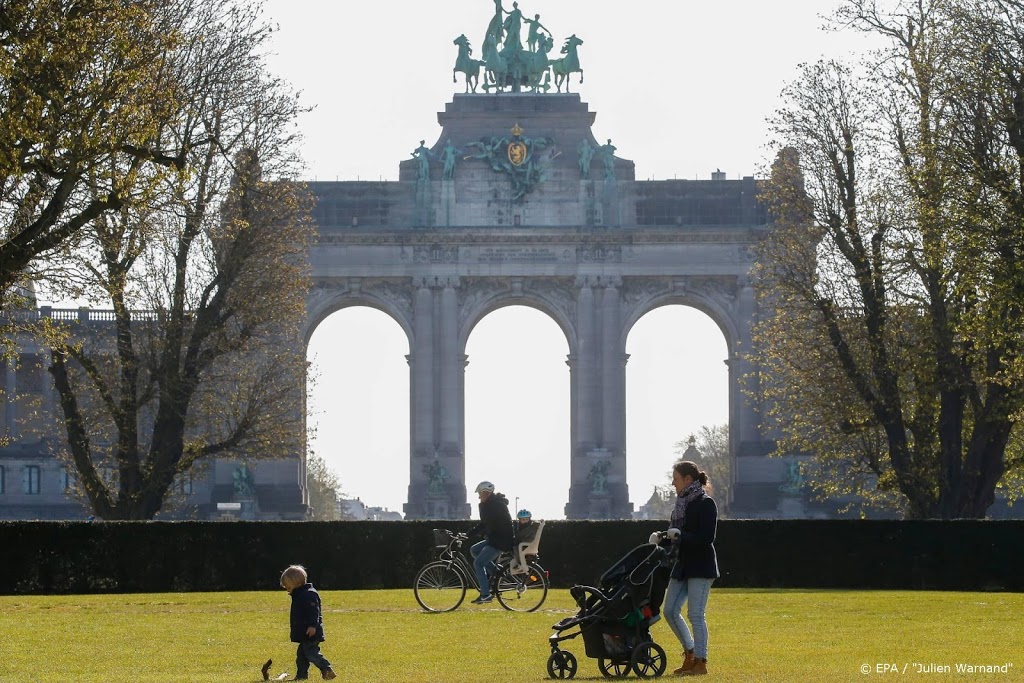 Aantal coronadoden in België over de 2000