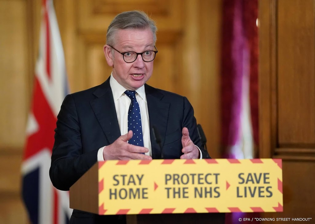 Britse minister Gove nu ook in isolatie wegens corona