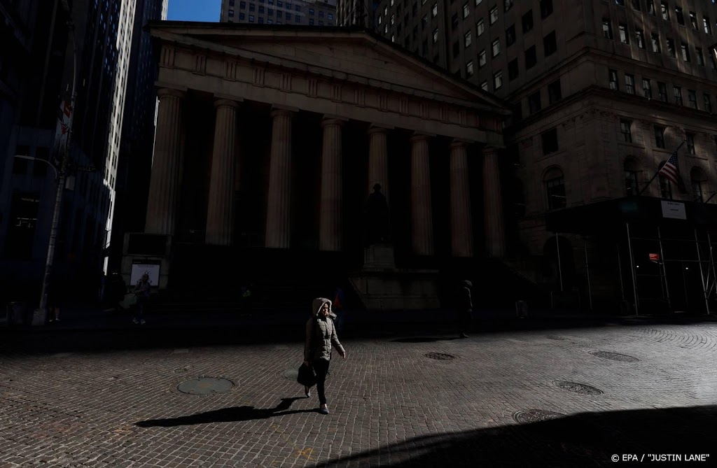 Eerdere winsten op Wall Street volledig verdampt