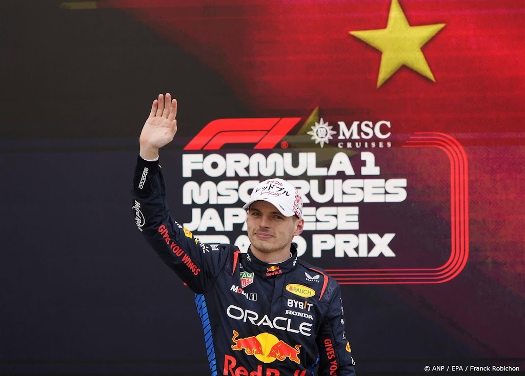 Verstappen slaat terug in Japan: beter had niet gekund