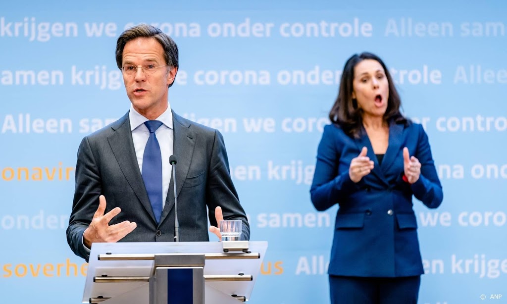 Bijna 7 miljoen kijkers volgen persconferentie Rutte