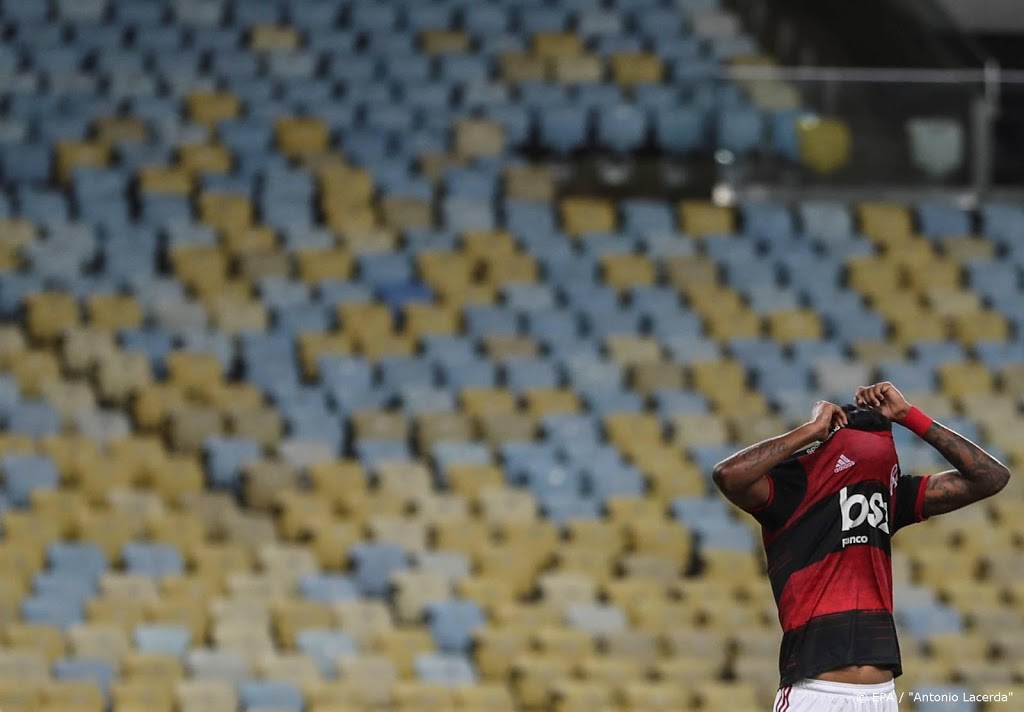 Veel coronabesmettingen bij Braziliaanse voetbalclub Flamengo