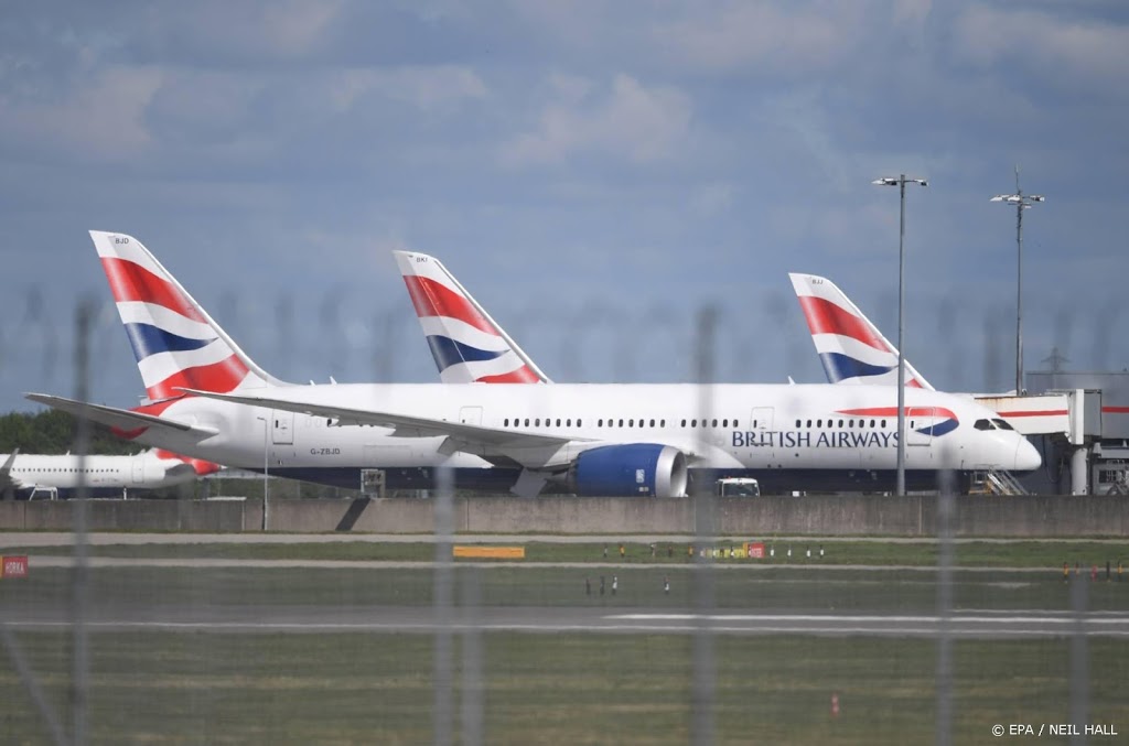 British Airways-moeder begint 2021 ook diep in het rood