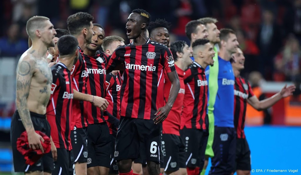 Leverkusen speelt na winst volgend jaar in de Champions League