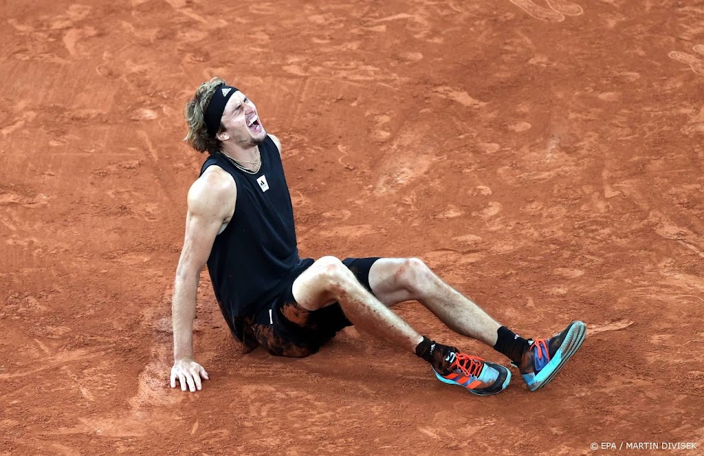Deelname aan Wimbledon uitgesloten voor geblesseerde Zverev
