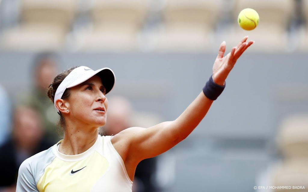 Olympisch tenniskampioene Bencic verder in Rosmalen