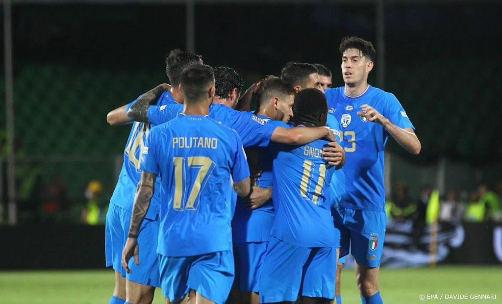 Italië wint in Nations League, Duitsland en Engeland gelijk