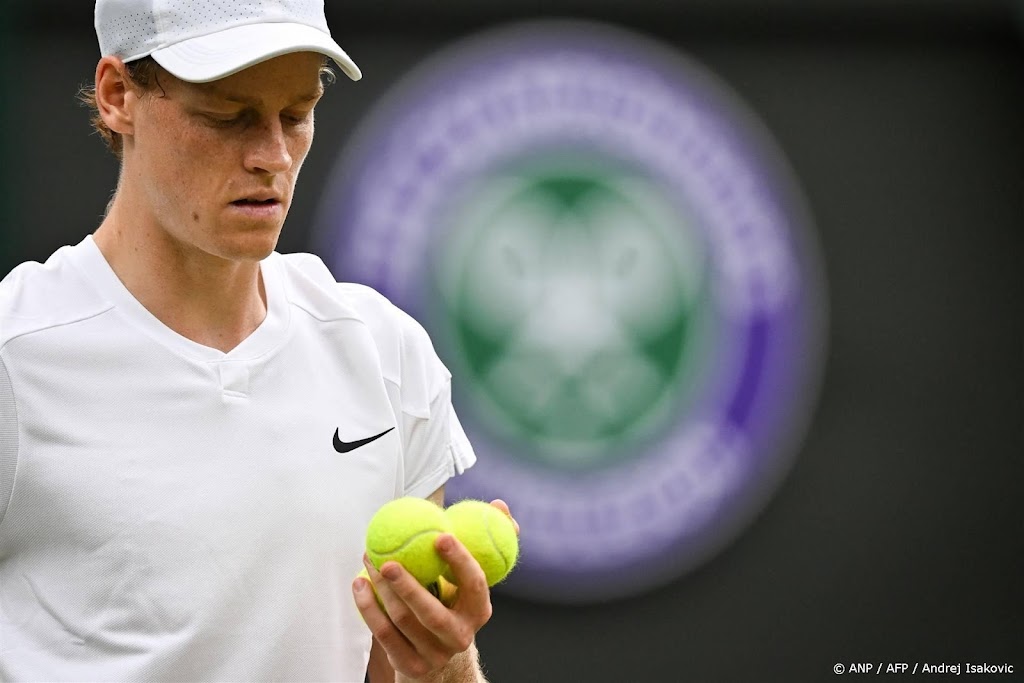 Na Alcaraz ook Sinner door op Wimbledon