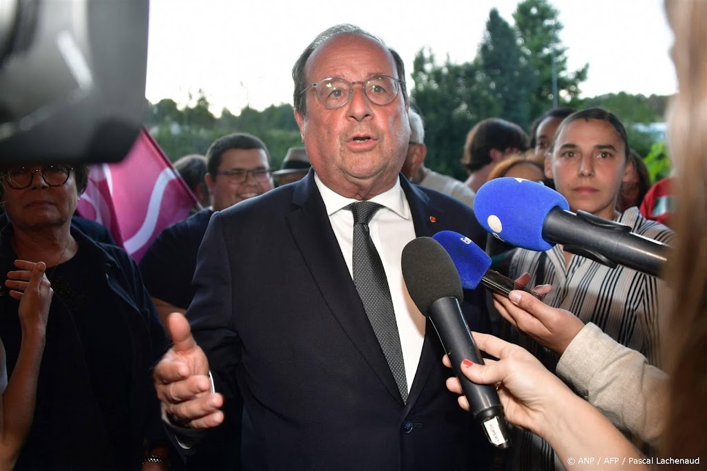 Socialistische oud-president Hollande verkozen
