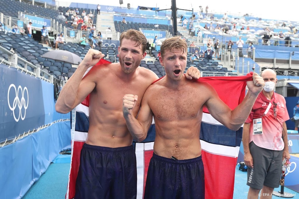 Olympisch goud voor Noorse beachvolleyballers Mol en Sørum