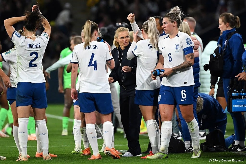 Opgeluchte bondscoach Wiegman trots op Engelse voetbalsters