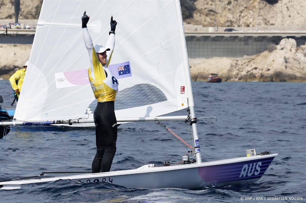 Australische zeiler Wearn pakt goud in Ilca 7-klasse